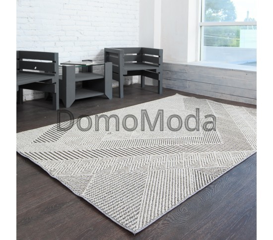 Безворсовый ковёр Linq 8208A lggray/d.gray Купить в интернет магазине ДомоМода фото 4 Безворсовый ковёр Linq 8208A lggray/d.gray - высокое качество по лучшей цене в Украине изображение 4.